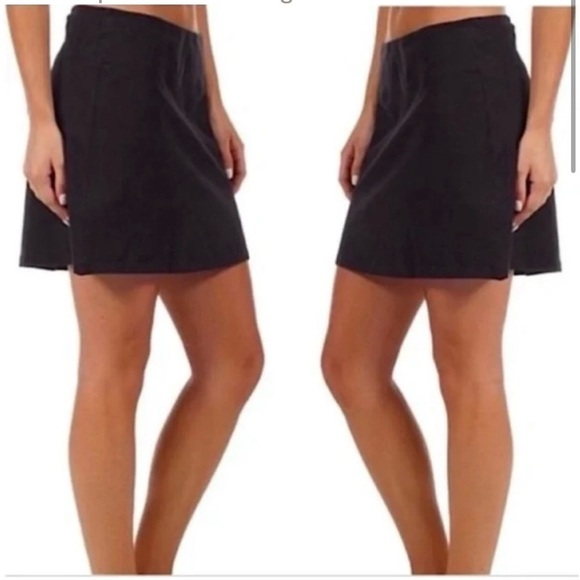 Patagonia W's Duway Skirt #58612 Size 10 EUC Water Repellent Skort Pocket Brown - Picture 7 of 9